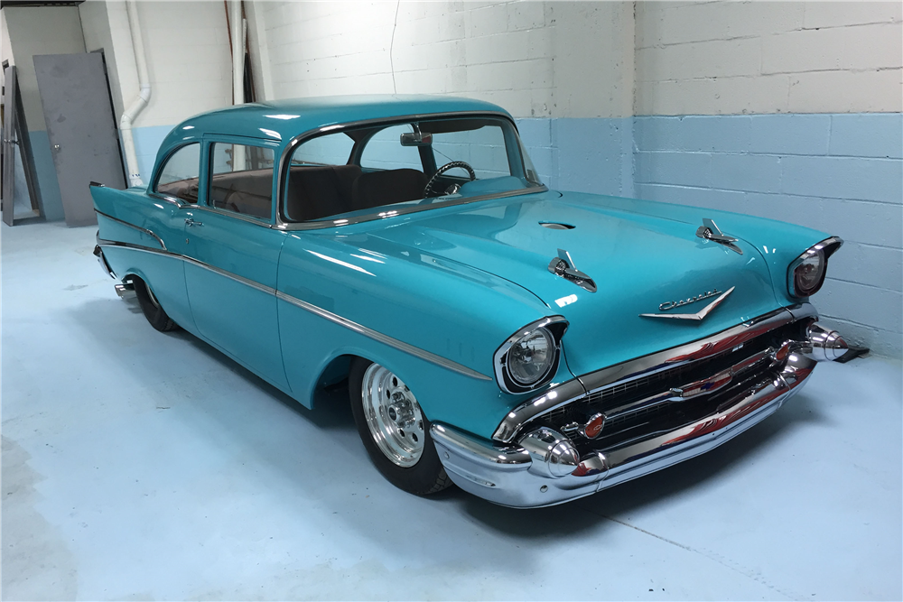 1957 CHEVROLET 210 CUSTOM 2-DOOR POST