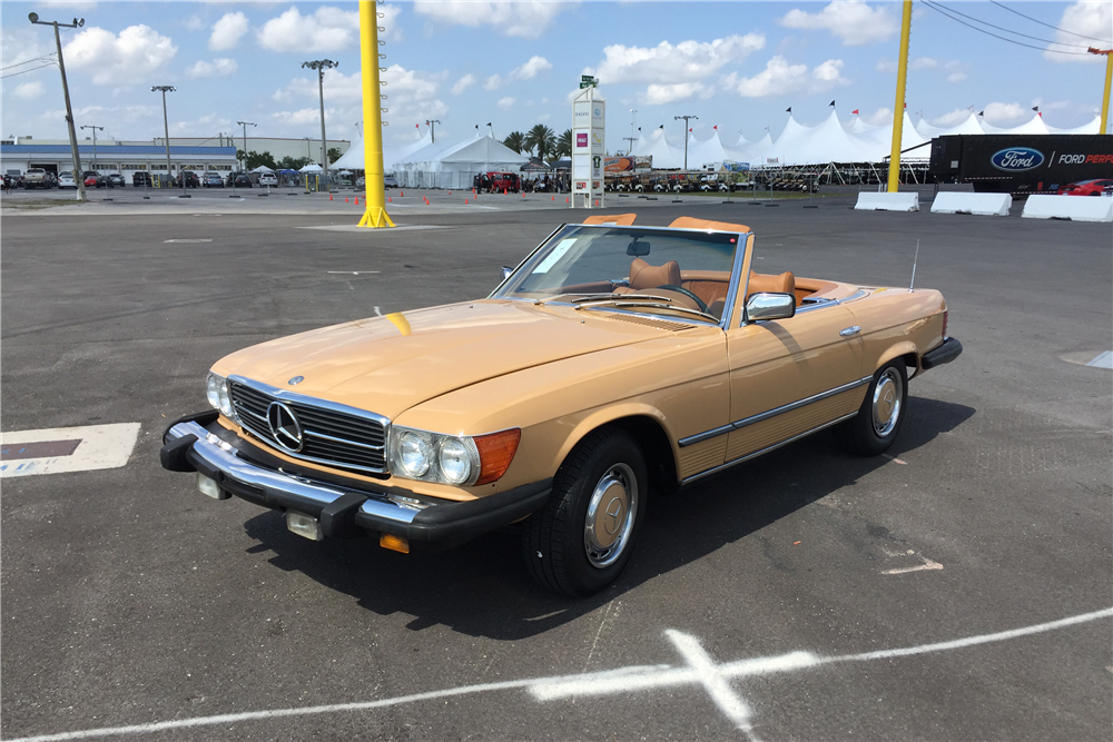 1977 MERCEDES-BENZ 450SL CONVERTIBLE