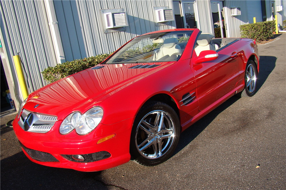 2003 MERCEDES-BENZ SL500 AMG CONVERTIBLE