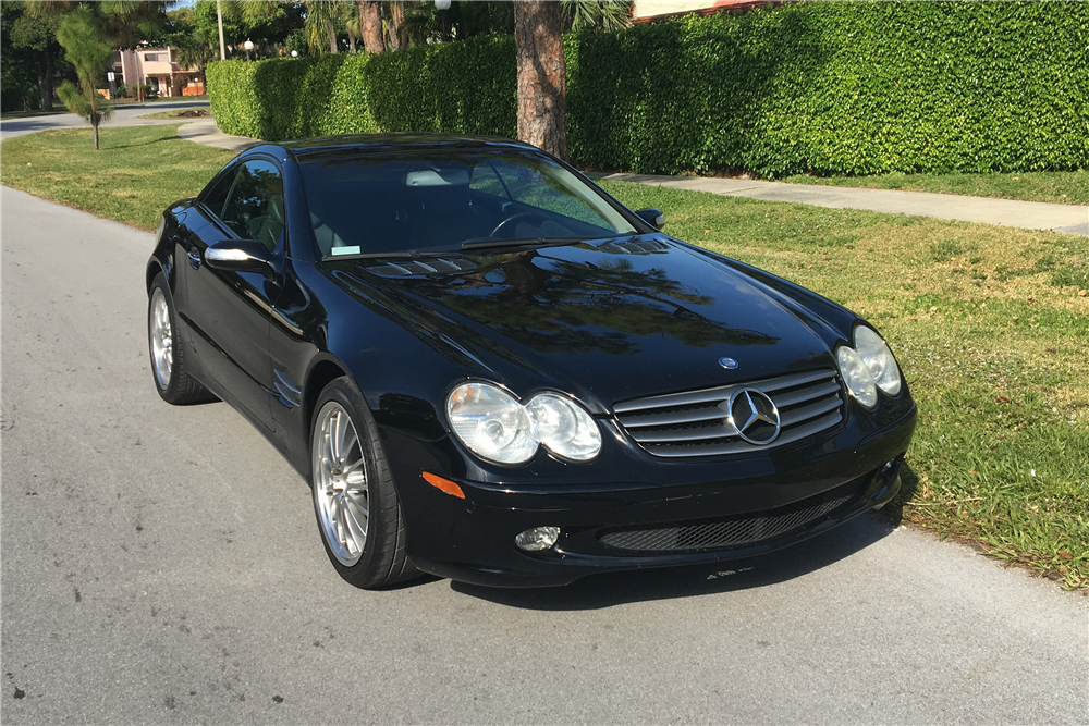 2004 MERCEDES-BENZ SL500 CONVERTIBLE