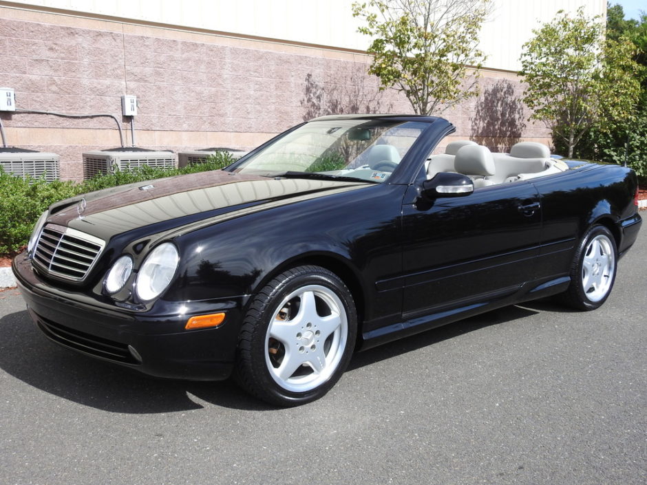 No Reserve: 38K-Mile 2001 Mercedes-Benz CLK430 Convertible