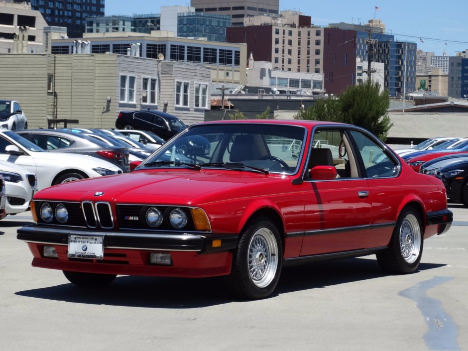 1987 BMW M6