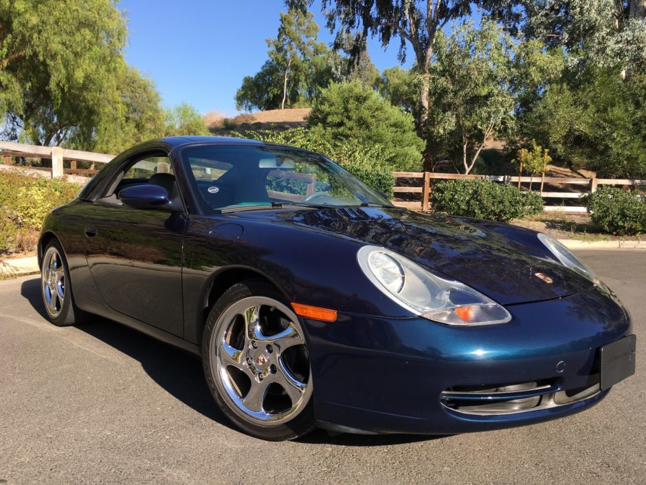 35K-Mile 2000 Porsche 911 Cabriolet 6-Speed