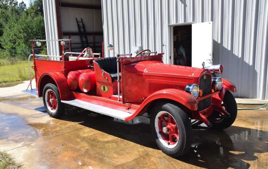 No Reserve: 1928 Willys Knight Firetruck