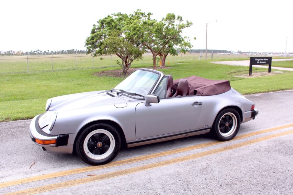 34K-Mile 1987 Porsche 911 Carrera Cabriolet G50