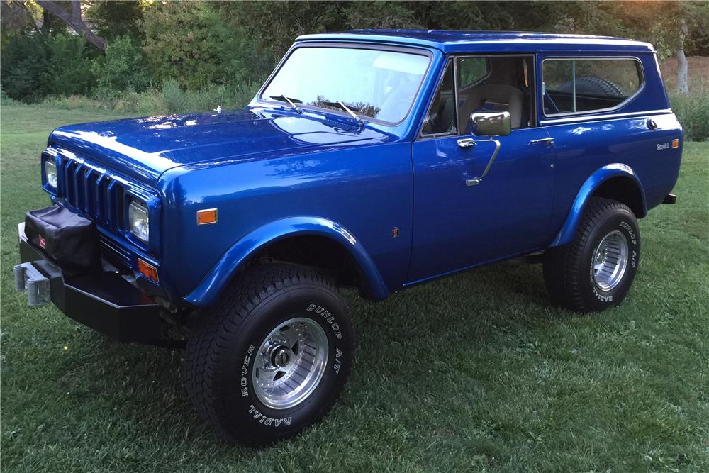 1972 INTERNATIONAL SCOUT II CUSTOM SUV