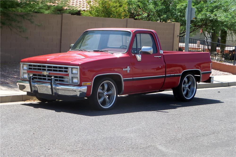 1986 CHEVROLET SILVERADO CUSTOM PICKUP