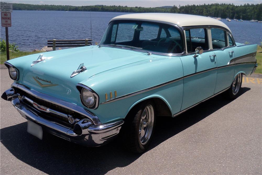 1957 CHEVROLET BEL AIR 4-DOOR SEDAN