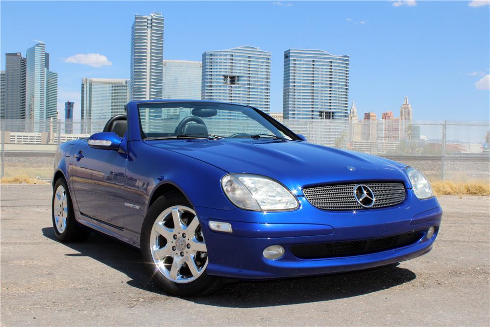 2002 MERCEDES-BENZ SLK230 CONVERTIBLE