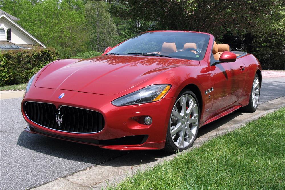 2012 MASERATI GRANTURISMO CONVERTIBLE