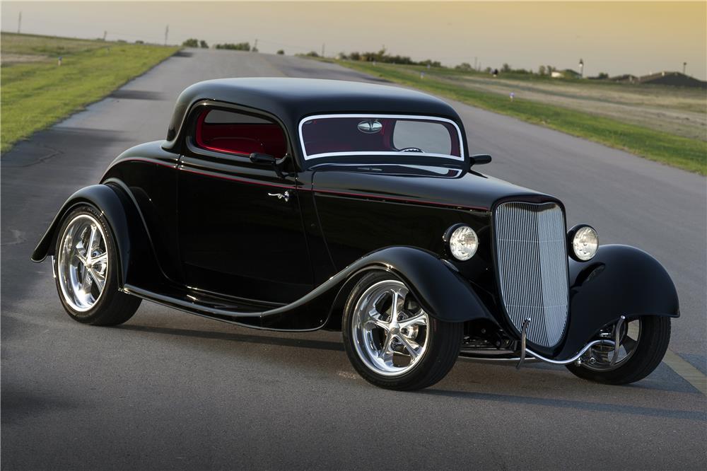 1933 FORD 3-WINDOW CUSTOM COUPE