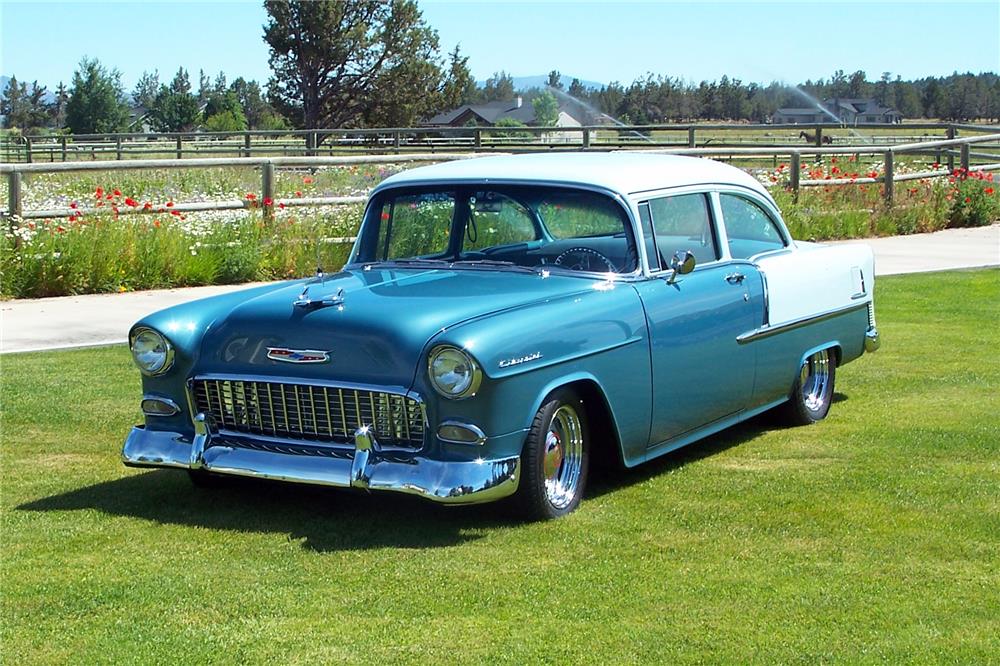 1955 CHEVROLET 210 CUSTOM 2-DOOR POST