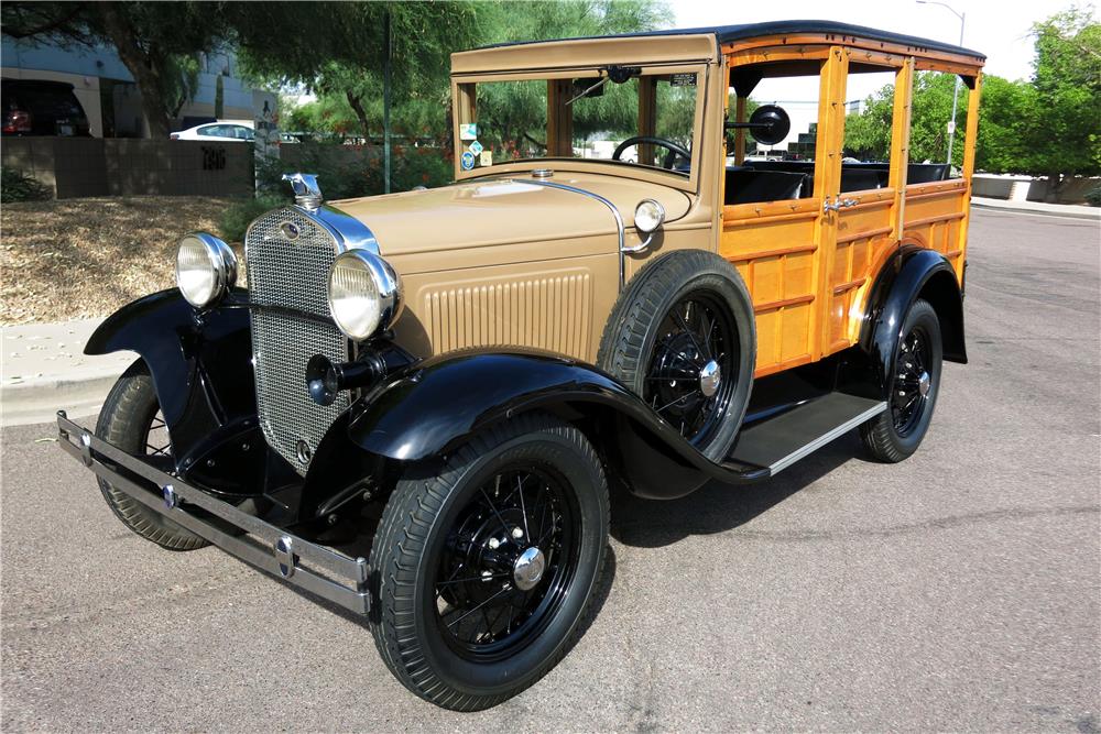 1930 FORD MODEL A WOODY WAGON