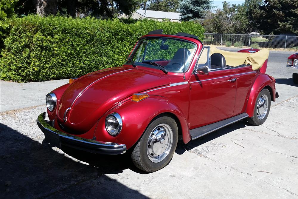 1973 VOLKSWAGEN SUPER BEETLE CONVERTIBLE