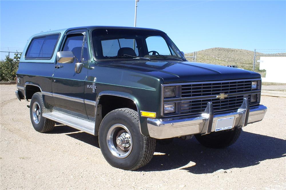 1983 CHEVROLET BLAZER K-10 4X4