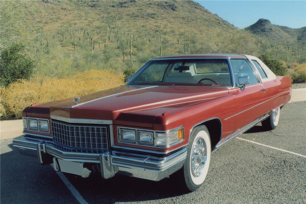 1976 CADILLAC DE VILLE CABRIOLET 2 DOOR COUPE