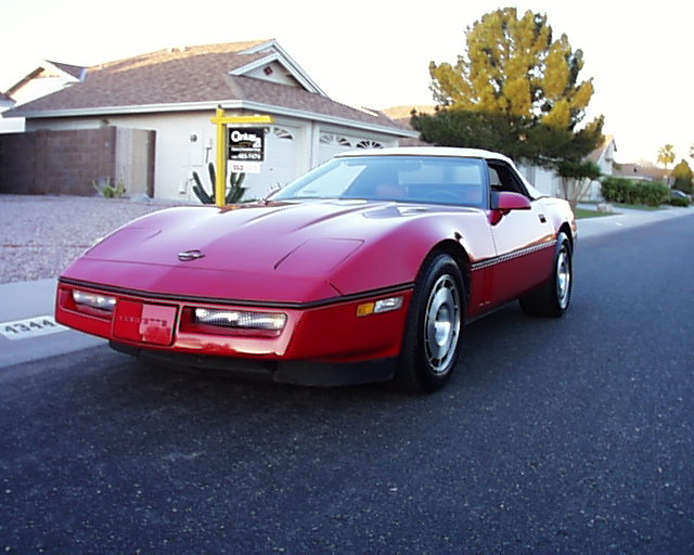 1986 CHEVROLET CORVETTE CONVERTIBLE