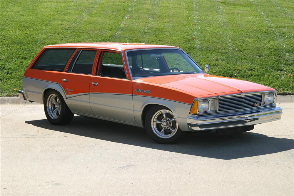 1980 CHEVROLET MALIBU CUSTOM STATION WAGON