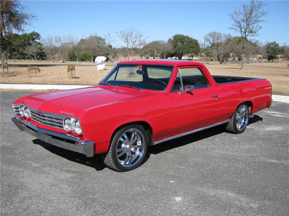 1967 CHEVROLET EL CAMINO CUSTOM PICKUP