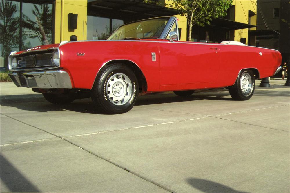 1967 DODGE DART GT 2 DOOR CONVERTIBLE