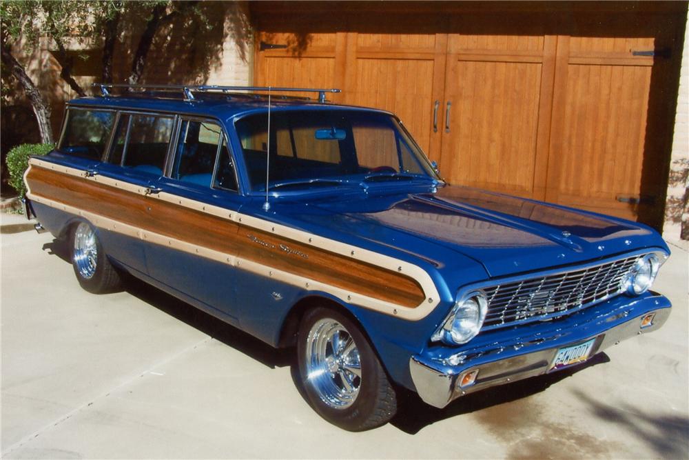 1964 FORD FALCON SQUIRE CUSTOM STATION WAGON