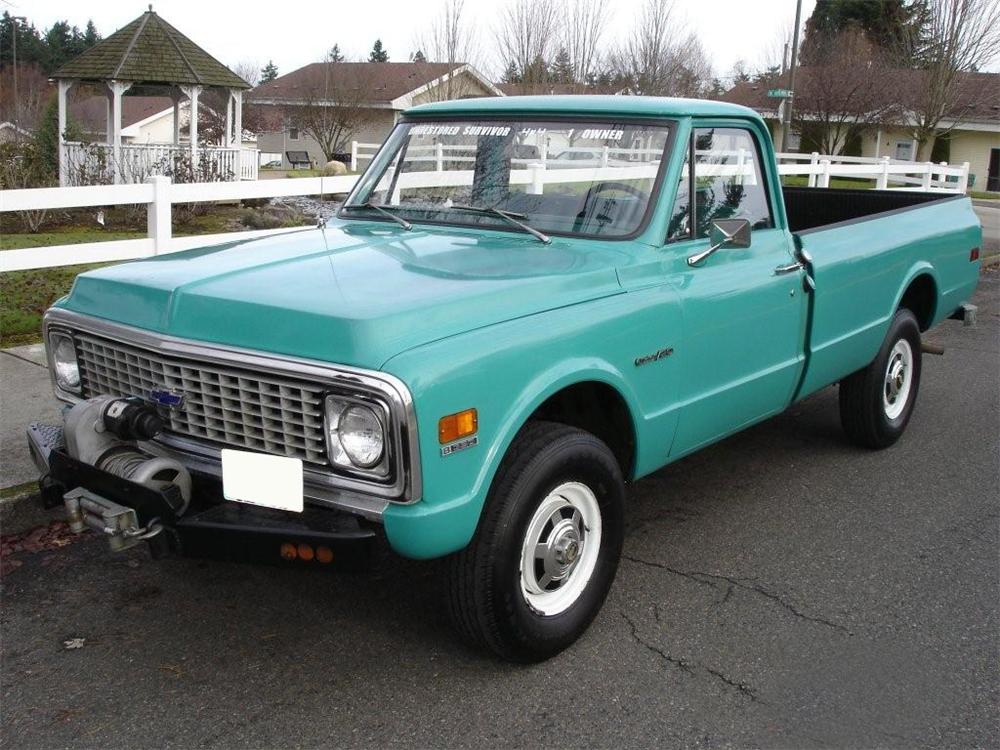 1971 CHEVROLET K-20 4X4 PICKUP