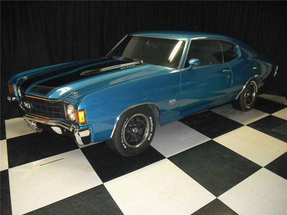 1972 CHEVROLET CHEVELLE SS 2 DOOR COUPE