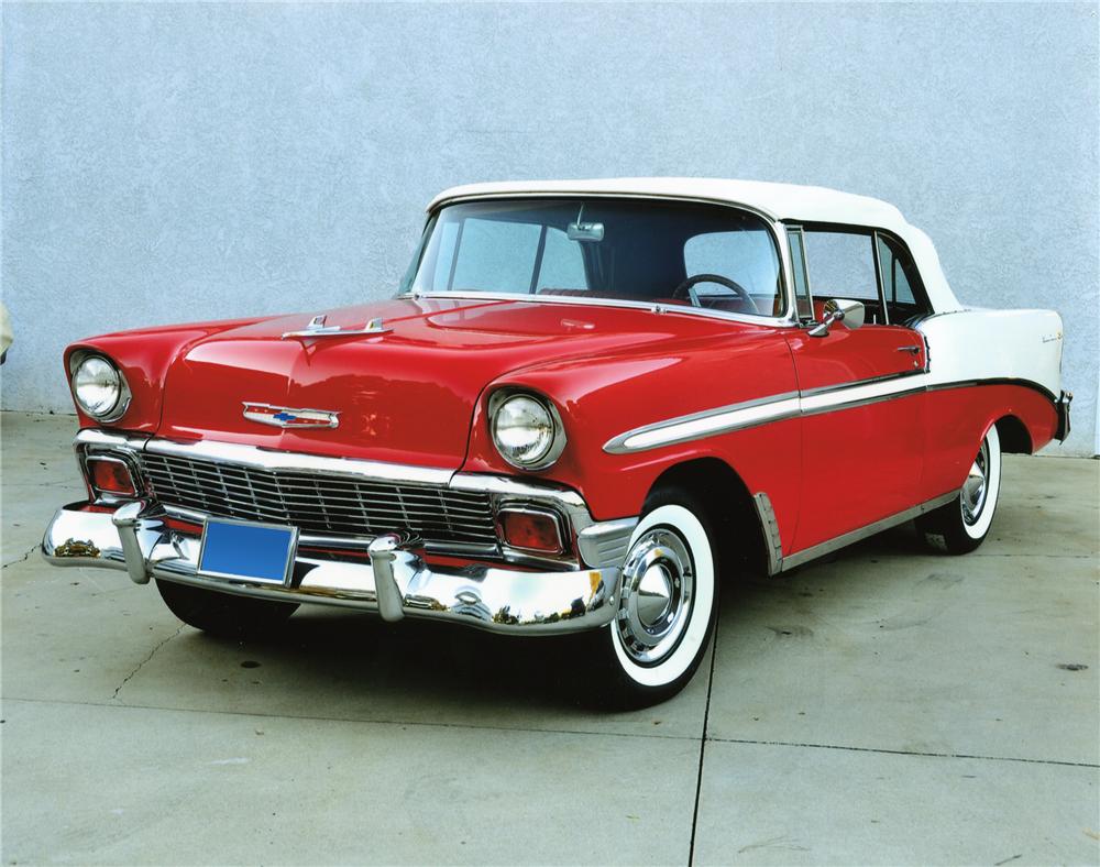 1956 CHEVROLET BEL AIR CUSTOM CONVERTIBLE