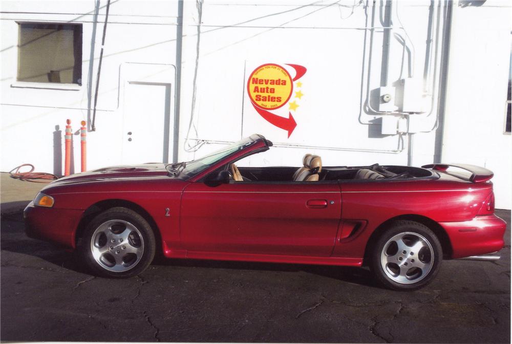 1996 FORD MUSTANG COBRA CONVERTIBLE