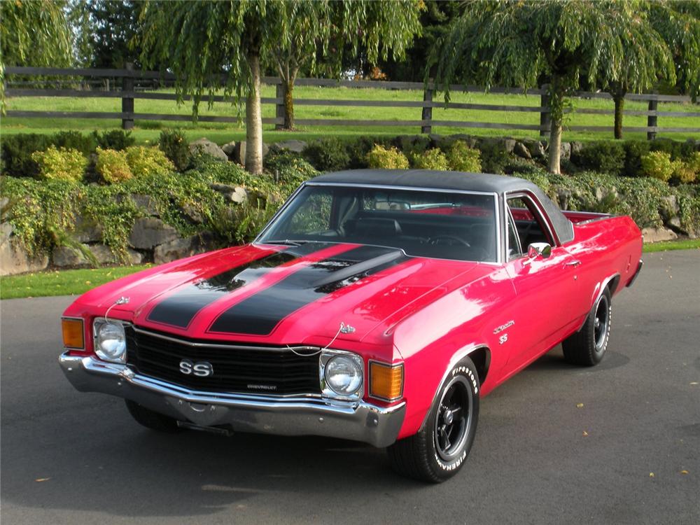 1972 CHEVROLET EL CAMINO SS CUSTOM PICKUP