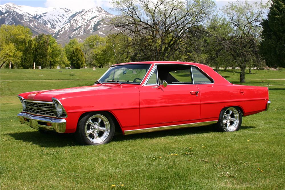 1967 CHEVROLET NOVA CUSTOM 2 DOOR HARDTOP