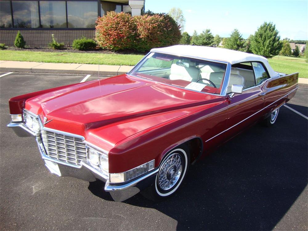 1969 CADILLAC DE VILLE CONVERTIBLE