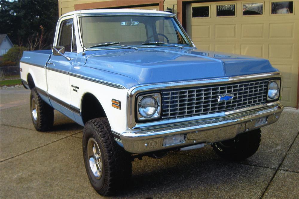 1972 CHEVROLET K10 SHORT BED PICKUP