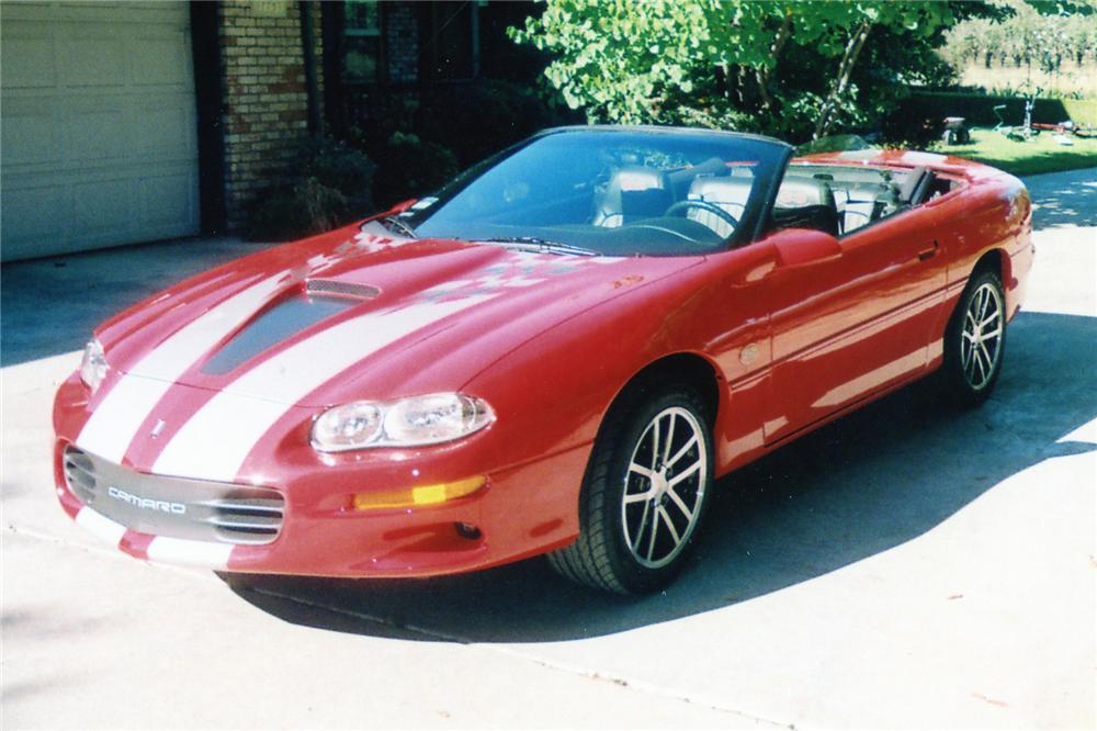 2002 CHEVROLET CAMARO SS 35TH ANNIVERSARY CONVERTIBLE