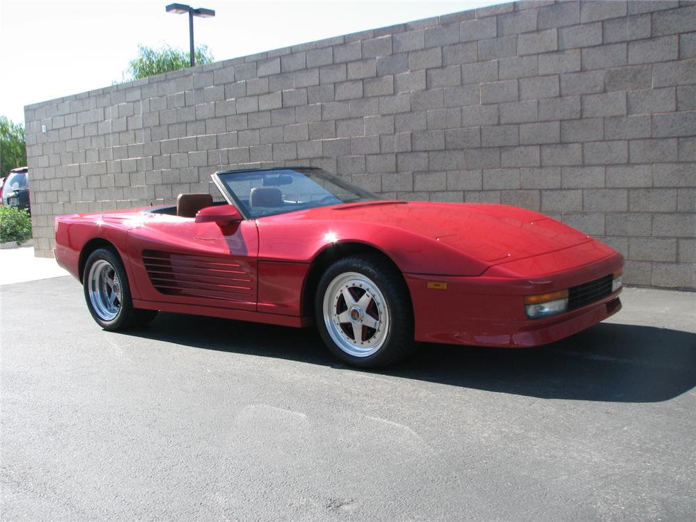 1989 CHEVROLET CORVETTE BRILLANTE CUSTOM CONVERTIBLE