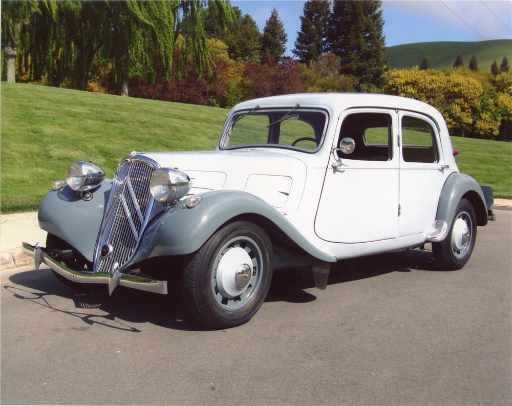 1938 CITROEN TRACTION AVANT 4 DOOR HARDTOP