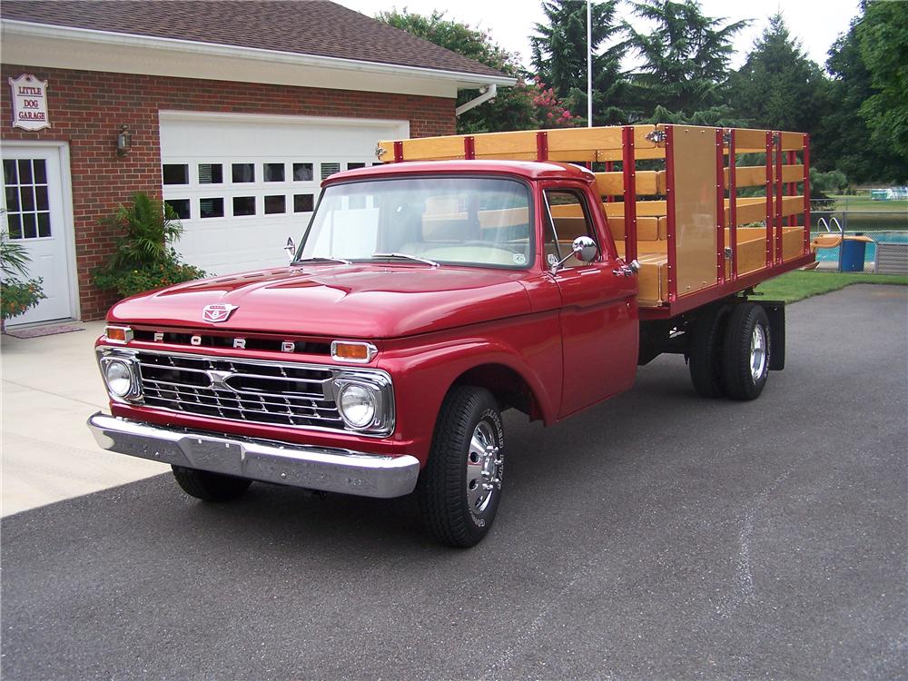 1966 FORD F-350 STAKE TRUCK