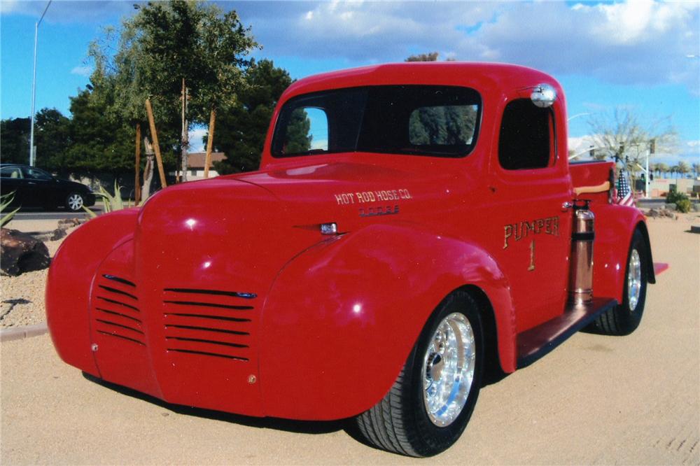 1940 DODGE CUSTOM FIRE TRUCK