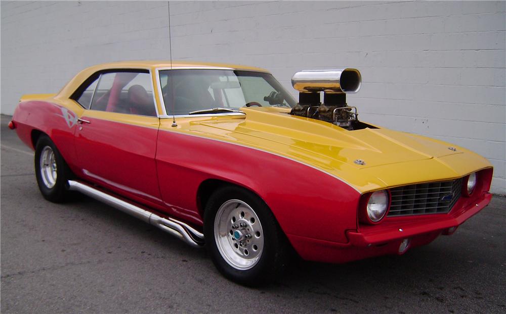 1969 CHEVROLET CAMARO CUSTOM PRO-STREET 2 DOOR