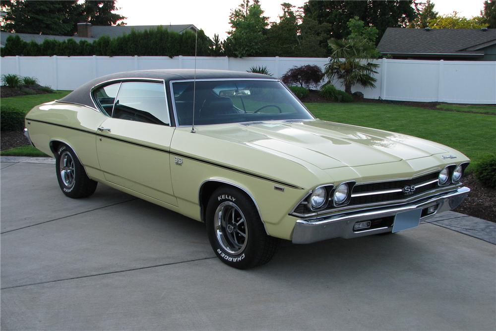 1969 CHEVROLET CHEVELLE SS 2 DOOR COUPE