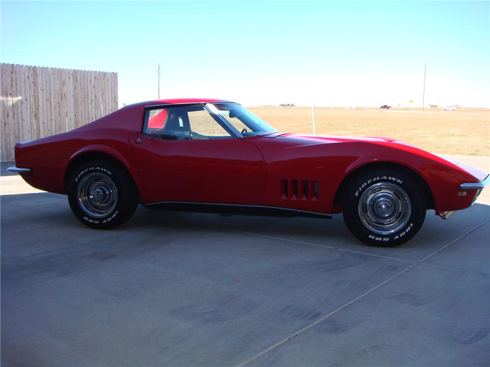 1968 CHEVROLET CORVETTE 2 DOOR COUPE