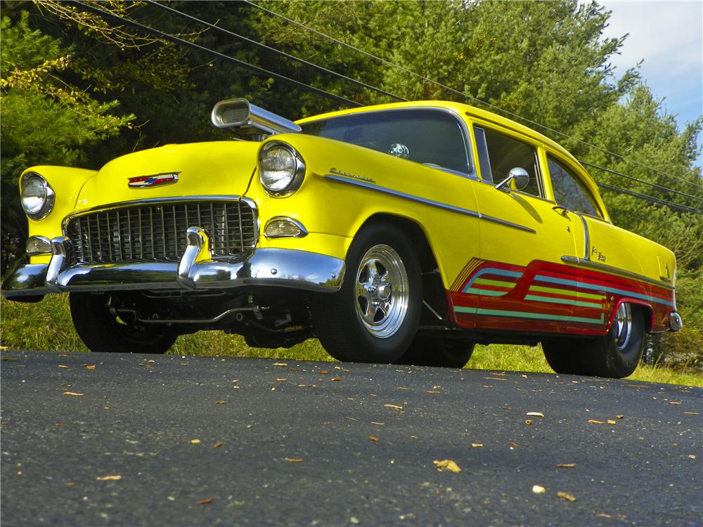 1955 CHEVROLET CUSTOM 2 DOOR SEDAN