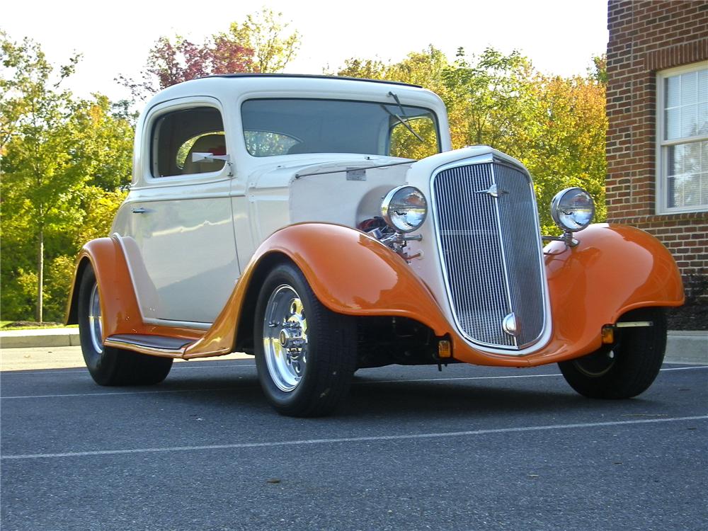 1935 CHEVROLET 3 WINDOW CUSTOM COUPE