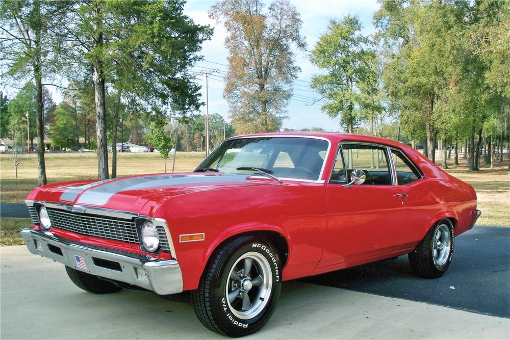 1970 CHEVROLET NOVA CUSTOM COUPE