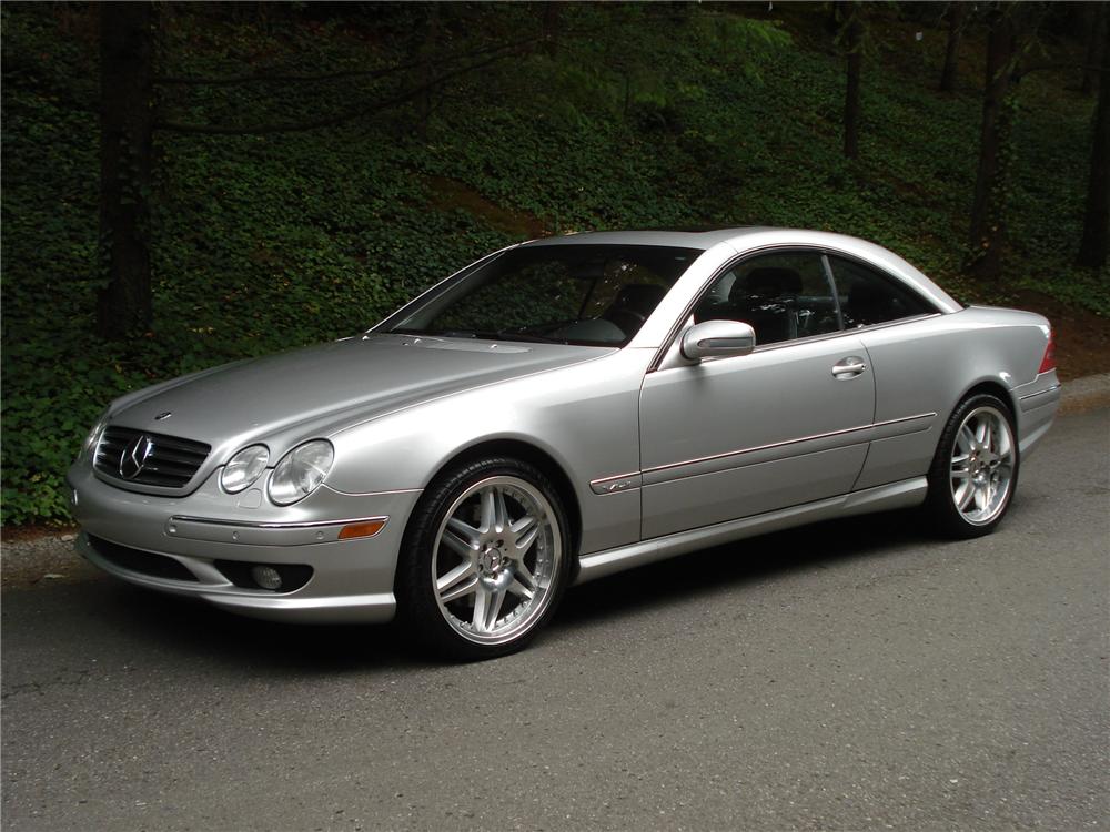 2002 MERCEDES-BENZ CL600 2 DOOR COUPE