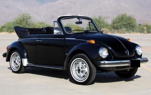 1979 VOLKSWAGEN BEETLE CONVERTIBLE