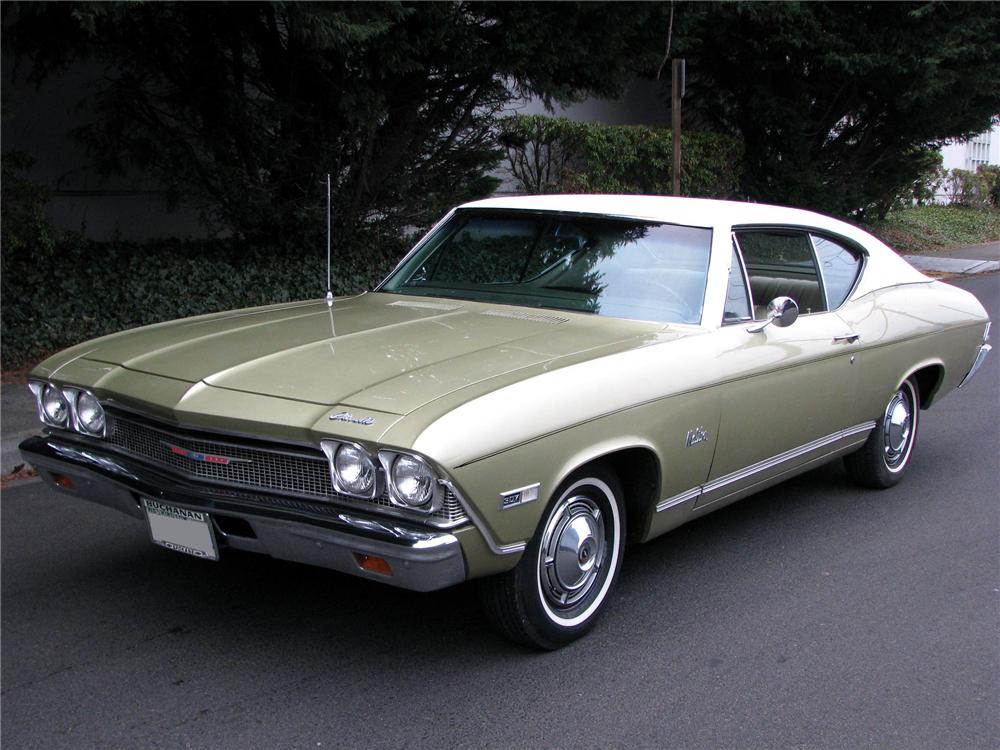 1968 CHEVROLET MALIBU 2 DOOR HARDTOP