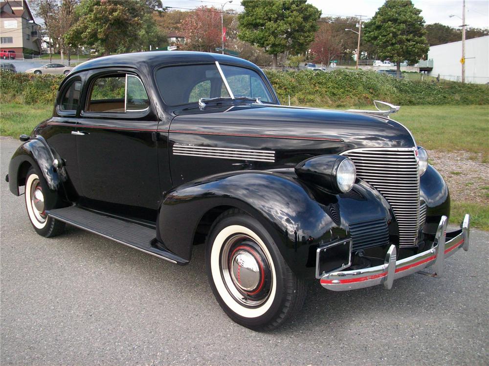 1939 CHEVROLET MASTER 85 2 DOOR COUPE