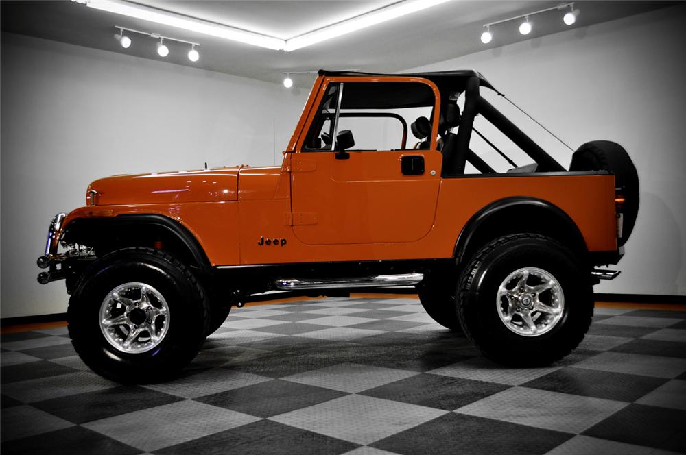 1984 JEEP CJ-7 2 DOOR