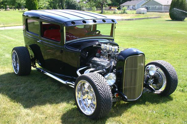 1930 FORD MODEL A 2 DOOR SEDAN